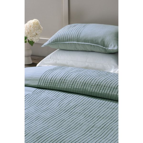 Bianca Lorenne Kaiyu Duck Egg Duvet Set | Allium Interiors