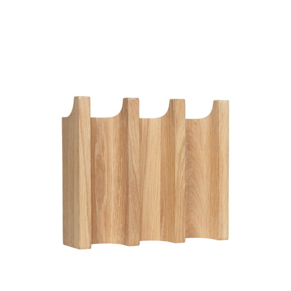 Kristina Dam Studio Column Coat Rack Oiled Oak | Allium Interiors