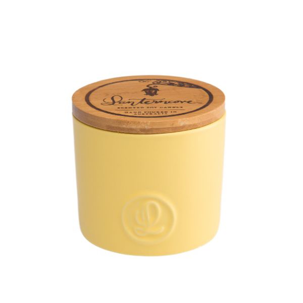 Lanterncove Pastel Candle Lemongrass & Lime 14.5oz | Allium Interiors