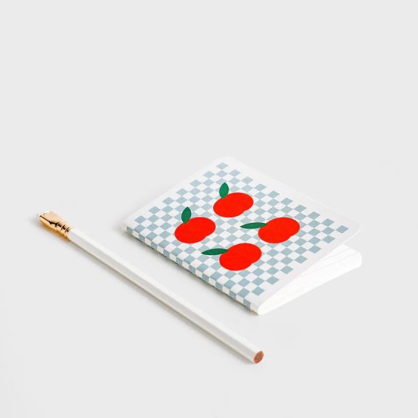 Lettuce Notebook Pocket B7 Apples | Allium Interiors