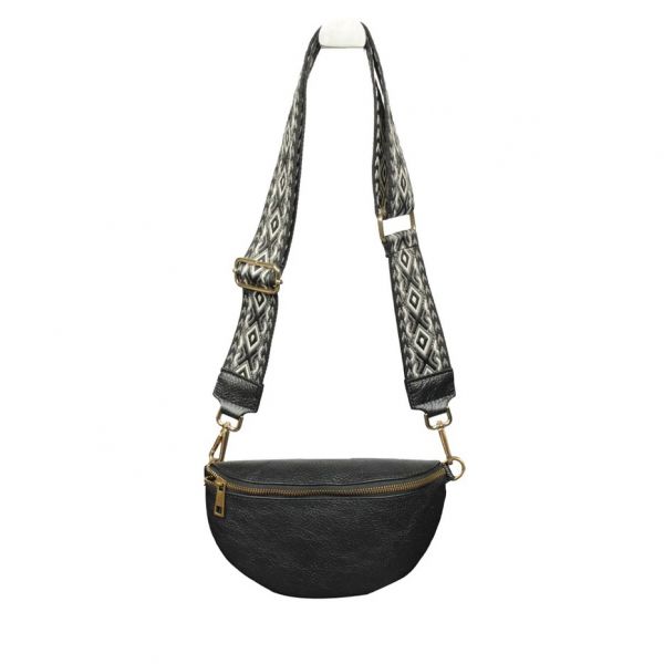 Lauren Vidal Lolita Waist Bag Black | Allium Interiors