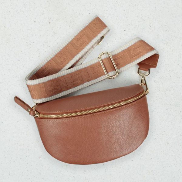 Lauren Vidal Lolita Waist Bag Camel | Allium Interiors