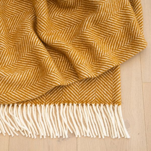 Weave Throw Magnus Amber | Allium Interiors