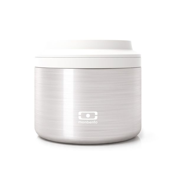 Monbento MB Element Insulated Lunch Box Silver | Allium Interiors