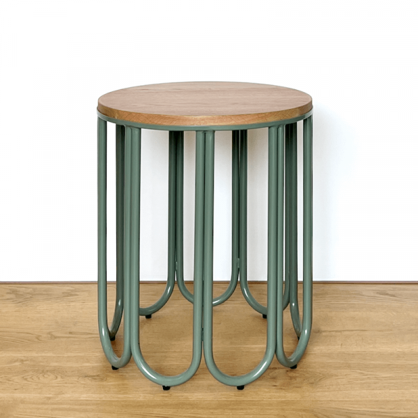 Ico Traders Montalto Oak Side Table Sage | Allium Interiors