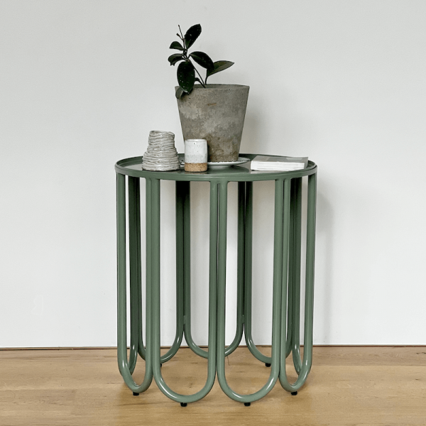 Ico Traders Montalto Side Table Sage | Allium Interiors