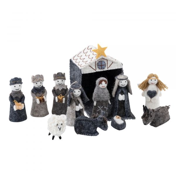 Pashom Christmas Decoration Nativity Scene  | Allium Interiors