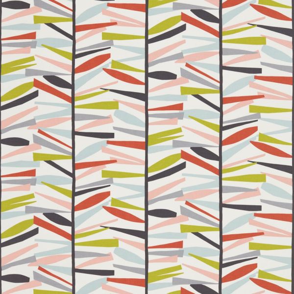 Scion Fabric Tetra Spice/Rose/Graphite | Allium Interiors