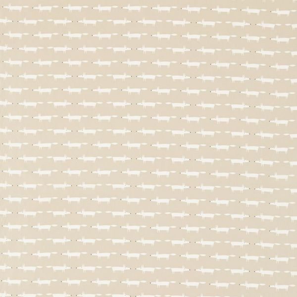 Scion Fabric Little Fox Snow | Allium Interiors