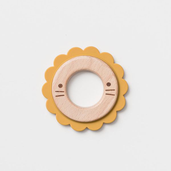 Over The Dandelions Teether Lee The Lion | Allium Interiors