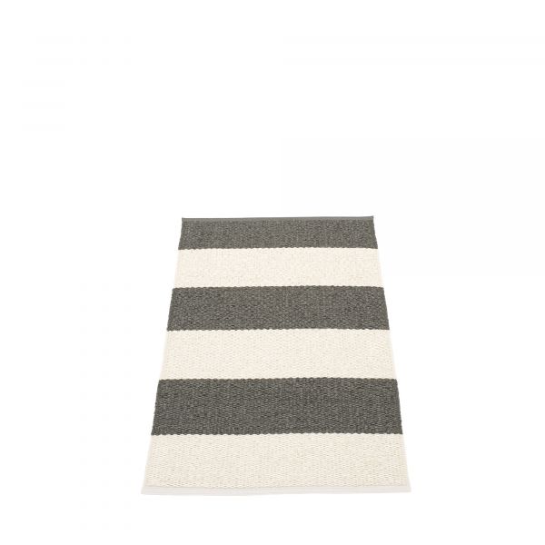 Pappelina Rug Bob Charcoal & Vanilla | Allium Interiors