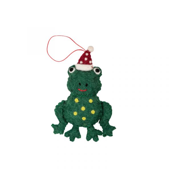 Pashom Christmas Decoration Frog | Allium Interiors