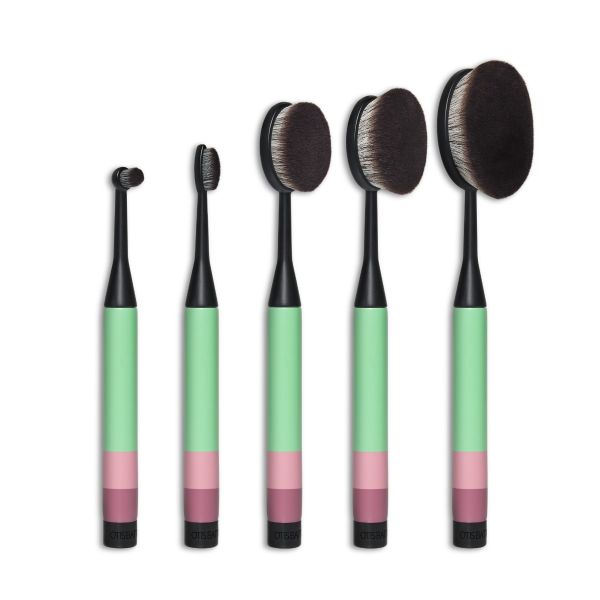 Otis Batterbee Brush Set Precision Verde Green | Allium Interiors