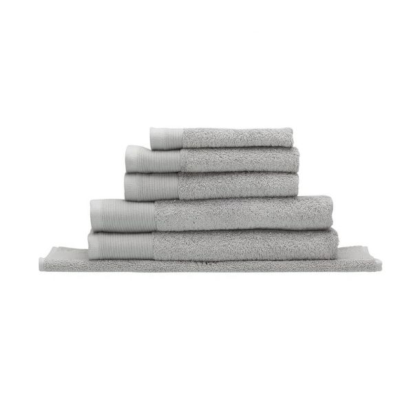 Vida Organic Towel Silver | Allium Interiors