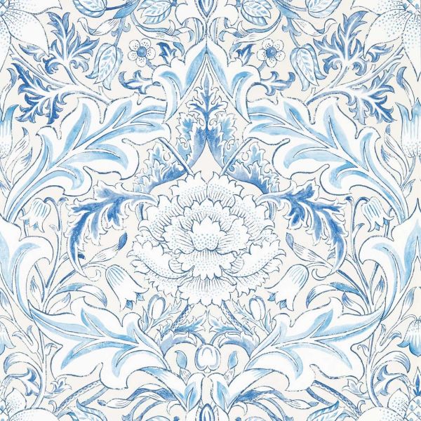 Morris & Co. Wallpaper Simply Servern Woad | Allium Interiors