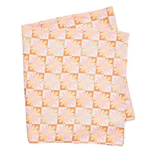 Bonnie And Neil Table Cloth Chamomile Pink | Allium Interiors