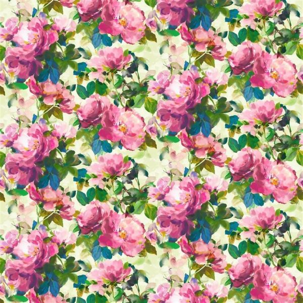 Designers Guild Fabric Thelmas Garden Fuchsia | Allium Interiors