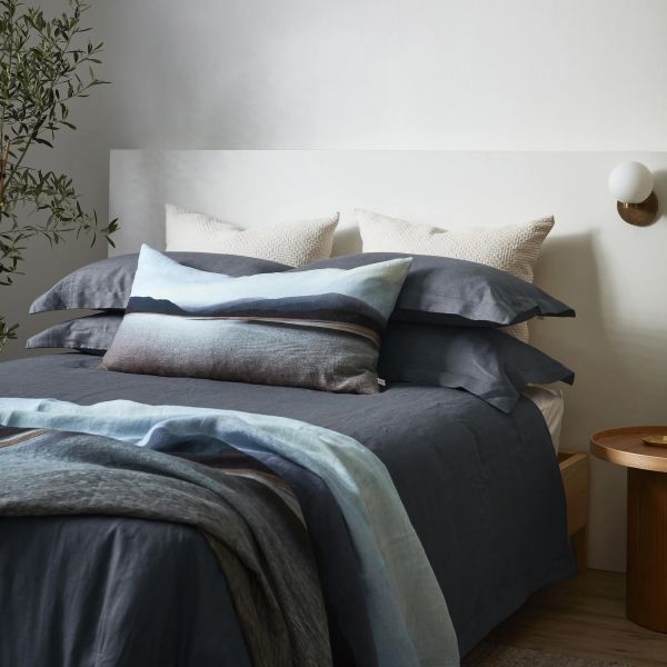 Thread Design Slate Linen Duvet - Queen | Allium Interiors