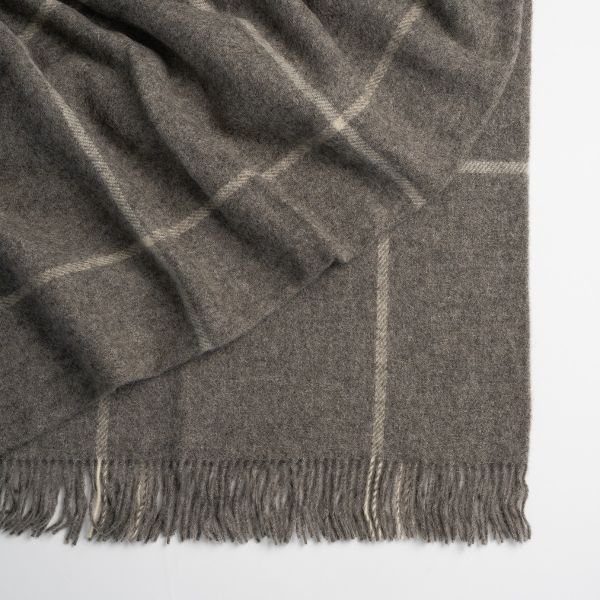 Weave Throw Ranfurly Charcoal | Allium Interiors