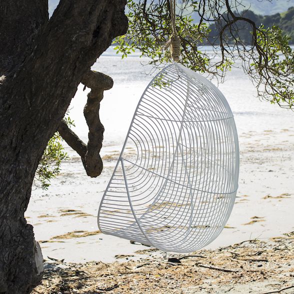 Ico Traders Hokianga Hanging Chair White | Allium Interiors