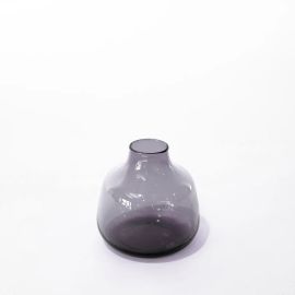 Bison Glass Vase Helen Blueberry