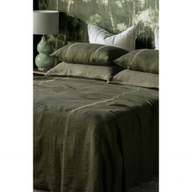 Bianca Lorenne Ruscello Deep Moss Bedspread