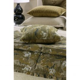 Bianca Lorenne Waterlily Olive Comforter