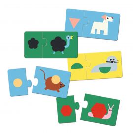 Djeco Puzzle Do Shapes & Animals