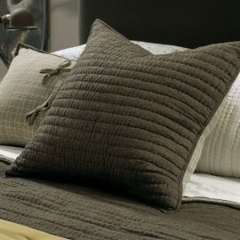 Bianca Lorenne Misaka Bronze Euro Pillowsham Pair