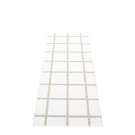 Pappelina Effi rug 70 x 200 cm, mud - beige - vanilla