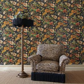 House of Hackney Wallpaper Avalon Noir