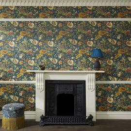 House of Hackney Wallpaper Avalon Petrol