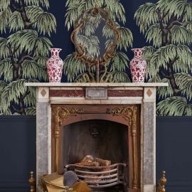 House of Hackney Wallpaper Babylon Midnight/Willow