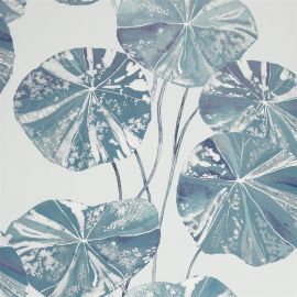 Designers Guild Wallpaper Brahmi Teal