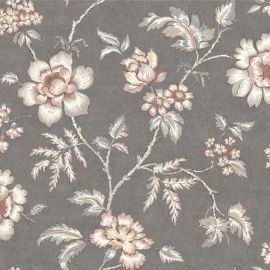 Borastapeter Wallpaper Camille Dark Grey