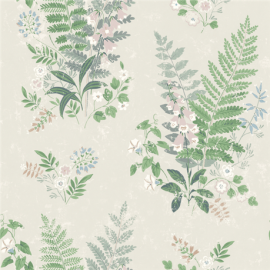 Borastapeter Wallpaper Foxglove Beige