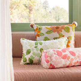 Bonnie And Neil Cushion Mini Pastel Floral Green