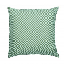 Bonnie And Neil Euro Pillowcase Tiny Checkers Blue Green