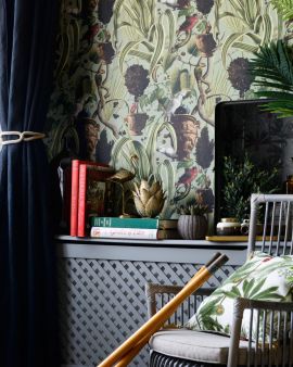 Mind The Gap Wallpaper Exotic Menagerie Light