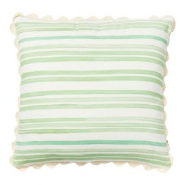 Bonnie And Neil Cushion Stripe Green