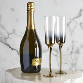 Nel Lusso Cariso Champagne Flutes set of 4