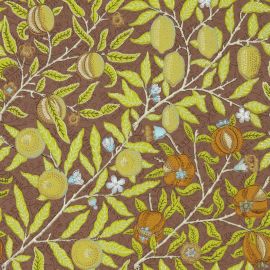 Morris & Co. Wallpaper Fruit Chocolate