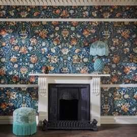 House of Hackney Wallpaper Gaia Midnight