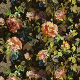 Designers Guild Fabric Gertrude Rose Sepia