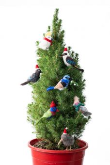 Vevoke Christmas Decoration NZ Wool Tui Taylor