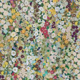 House of Hackney Wallpaper Hollyhocks Summer