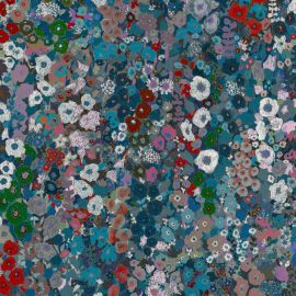 House of Hackney Wallpaper Hollyhocks Winter