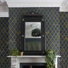 House of Hackney Wallpaper Khasia Midnight