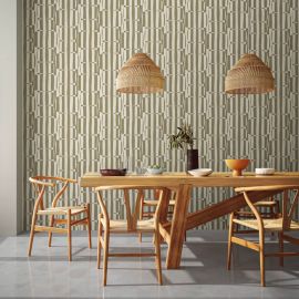 Scion Wallpaper Lohko Stripe Cobbles