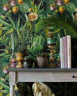 Mind The Gap Wallpaper Luscious Flora